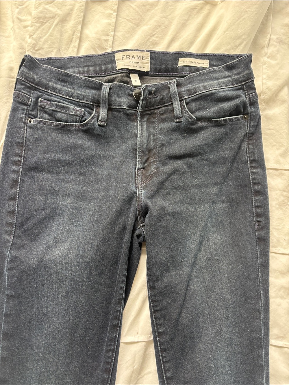 Frame Denim Women’s Dark Blue Denim Jeans